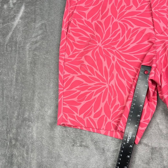 Vineyard Vines Performance Breaker Shorts Mens 32 Pink Bloom Geometric AOP Golf‎ - Picture 5 of 10